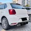 Per Volkswagen VW Polo Mk5 6R 2009-2014 Lip Paraurti Posteriore Valance Diffusore Spoiler Posteriore Styling Esterno Kit Carrozzeria Accessori Auto