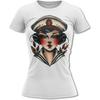 Bands and Bones Vintage Sailor Girl 6 Design Women's T-Shirt