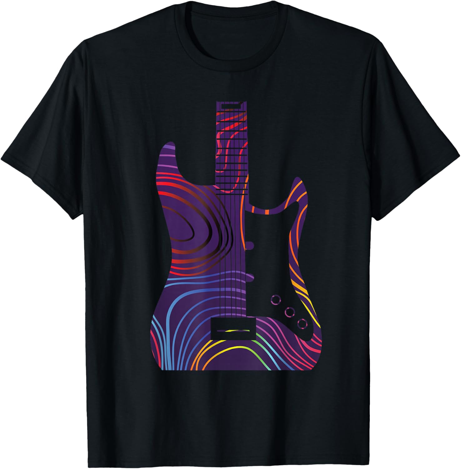 Guitar Love Guitar Music Guitarist Fun Gift T-Shirt Unisex T-Shirt S