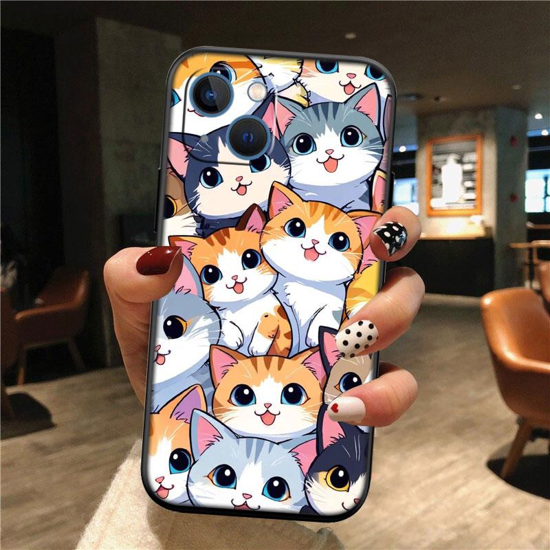 Cat Kitten Cute New High-End Shell Phone Case for Redmi Note 10 11 12 Pro Max 10S 10C 10T 11A 11S 12S 12C