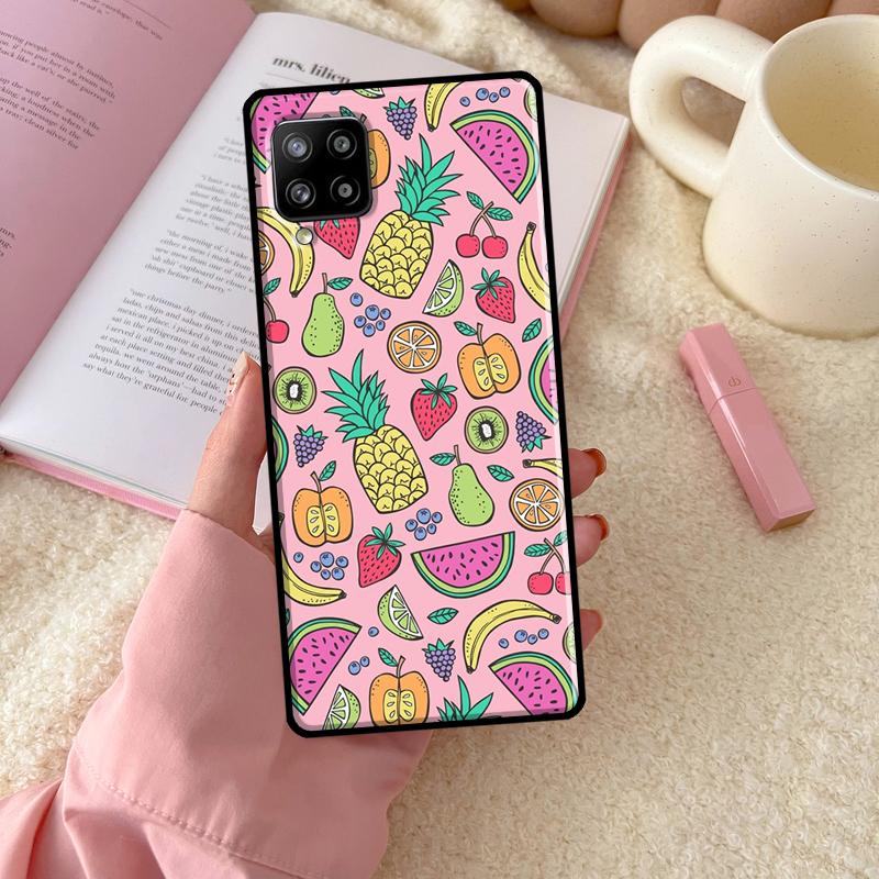 

Чехол с изображением тропических летних фруктов и лимона для Samsung Galaxy A54 A34 A14 A13 A51 A71 A33 A53 A73 A12 A22 A32 A52 A72 A52S Samsung A70