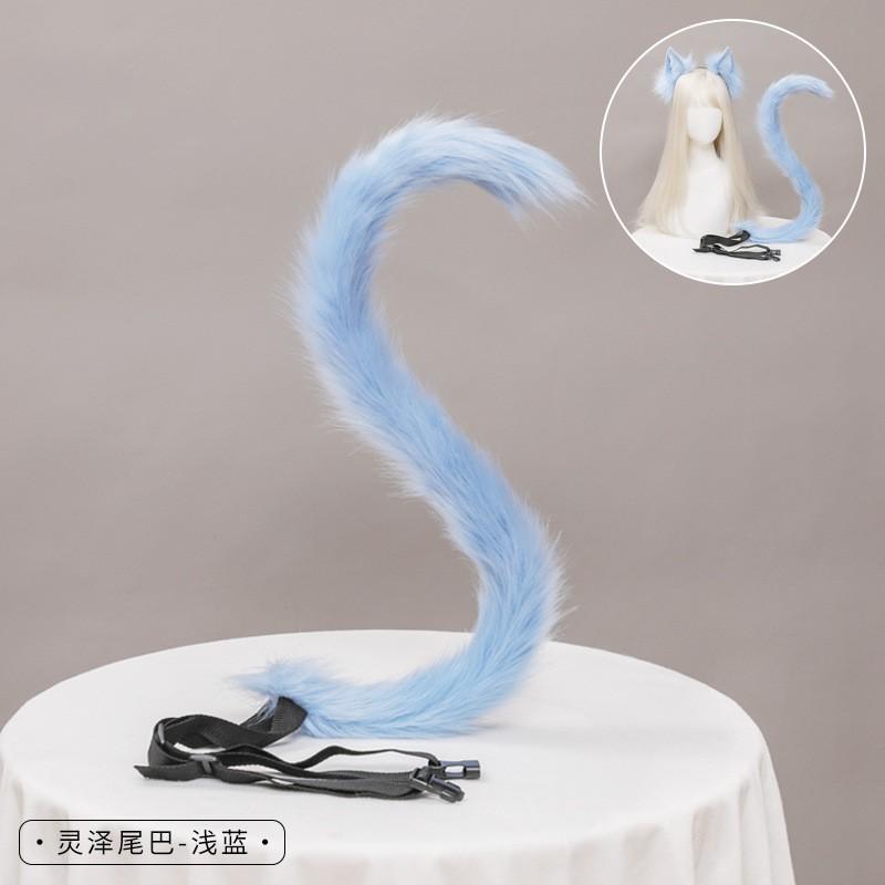 Handgemachtes Kunstfell Tierohren Stirnband Cosplay Anime Convention Niedliche Flauschige Katze Fuchs Ohren Haaraccessoire Damen Herren