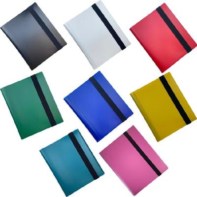 4-ficks kortförvaringsbok 160 fack 4 sektioner för organisation Hållbart Vattentåligt PP-material