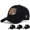 Men's Outdoor Fishing & Rock Climbing High Top Duckbill Cap with Tiger Embroidery