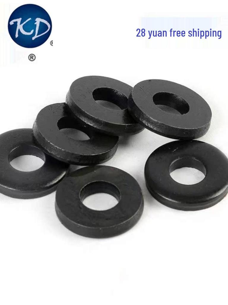 12.9 Grade Heavy-Duty Black Flat Washer for M6 To M30 Bolts