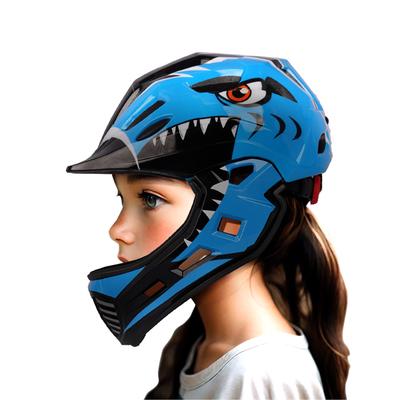 ODM Kundenspezifischer Vollgesichts-Skateboardhelm für Kinder DEV Kostenloses Design Kinderhelm für Roller & Fahrrad