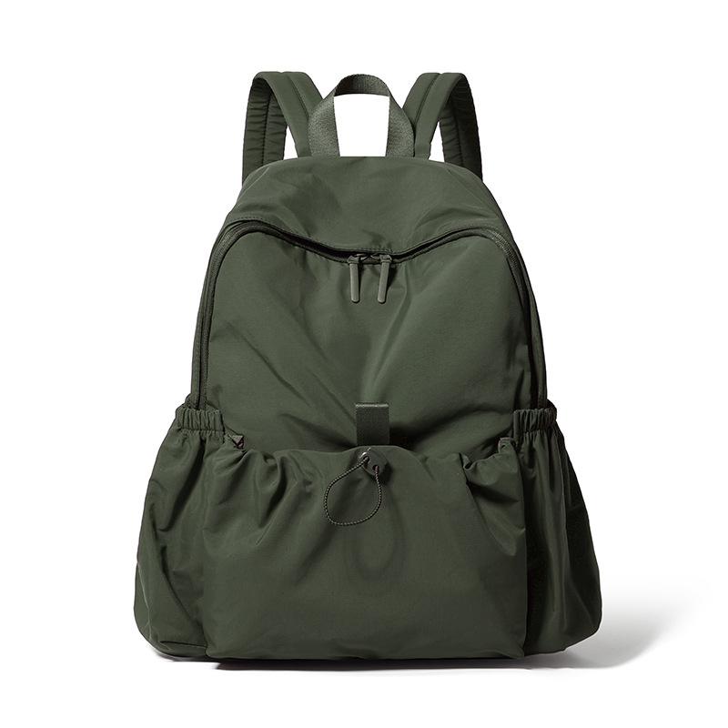 Men Women Backpack Nylon Lightweight Large Capacity Travel Backpack Student Schoolbag