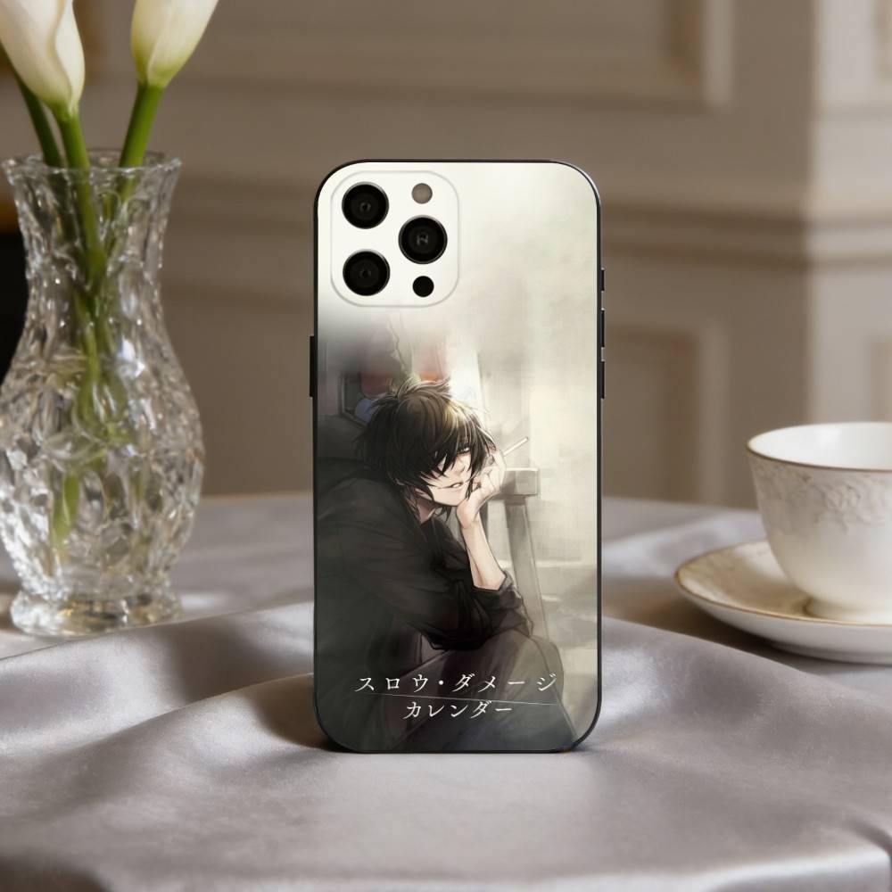T-Towa-A S-Slow D-Damage-E Phone Case For iPhone 17pro,16,15,14,13,12,11 Plus,Pro Max,XS,Soft Silicone Black Cover