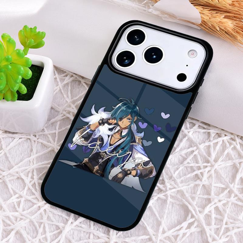 Genshin Impact Kaeya Phone Case for iPhone 17 Air 16 15 11 12 14 13 Pro Max Shockproof Cover