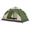 Vidaxl Tourist Tent, 2-Person, Green, Quick Setup