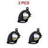 1/2/3PCS Waterproof DC 130db Motorcycle Snail Air Horn Siren Super Loud For Car Truck Motorbike Universal