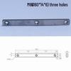 304 Stainless Steel Multi-hole Rectangular Nut for Aluminum Profiles, Square Double Hole, Available In Sizes M4, M5, M6