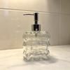 Press-Type Glass Dispenser Bottle for Home or Hotel - Ideal for Hand Soap, Shower Gel, and Lotion.