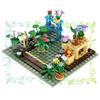 Non-Toxic Flower House Building Block Set City Street House Flower Shop Building Block Transparent Bricks Toy Gift For Children Or Children