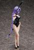 Hyperdimension Neptunia Purple Heart Bare Leg Bunny Ver. 1/4 Scale Plastic Painted Complete Figure
