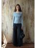 EGGKA High-Waisted Loose Straight-Leg Pants for Spring and Fall