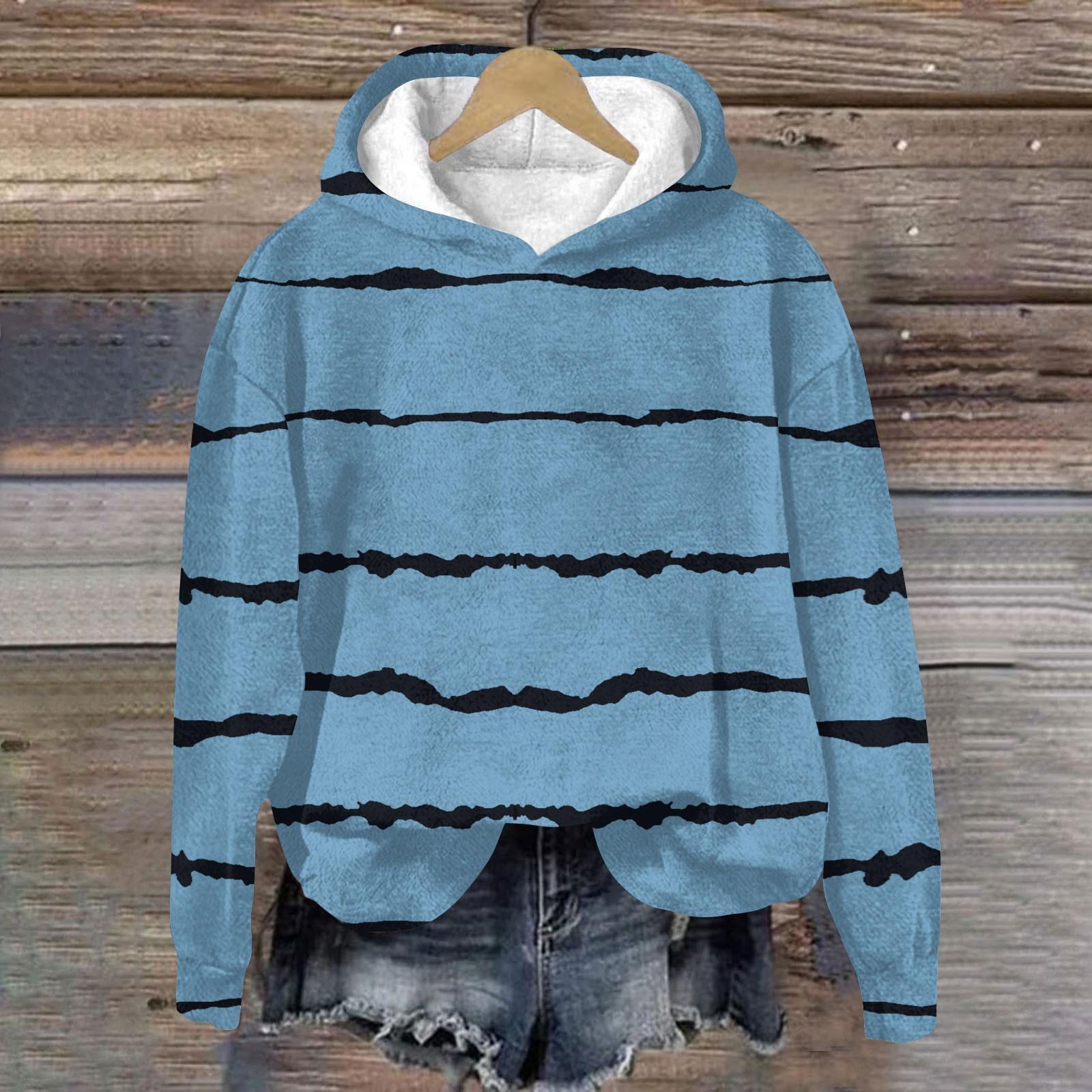 

Женская модная толстовка с капюшоном и заниженной линией плеч с длинным рукавом и рождественским принтом L