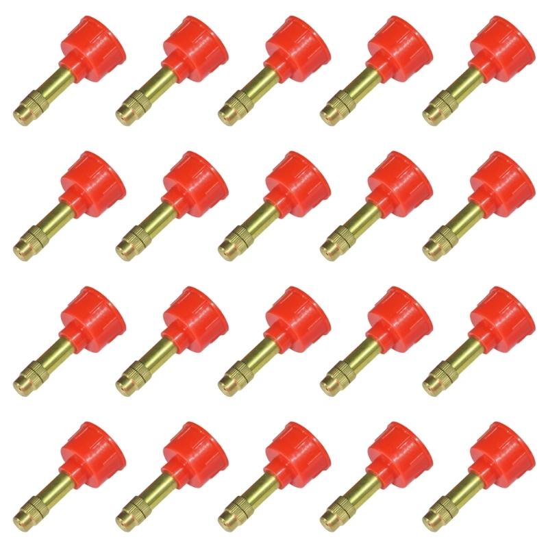10/20Pcs Garden Pumping Sprayer Nozzle Garden Sprayer Nozzle Thread Mount Head for 0.8-1.5L Handheld Pressure Water Sprayer
