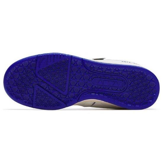 Anta Aoyu Non-Slip Shock Absorbing Wear-Resistant Low-Top Skate Shoes Men Sneakers White Blue 112248026-3