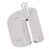Auxiliary Chopper Leather Stitching Aid Stainless Steel Leather Crafting Tool  For Leather Crafting