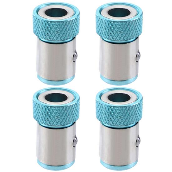 2/3/4Pcs Screwdriver Head Magnetic Rings Anti-impact High Precision Reusable Magnetizer Ring Magnetic Screw Ring Holders Household Tools
