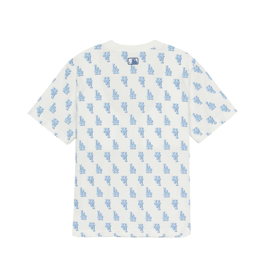 New MLB MONOGRAM Collection Los Angeles Dodgers T Shirt Cream Kids' 7ATSM1153-07IVS