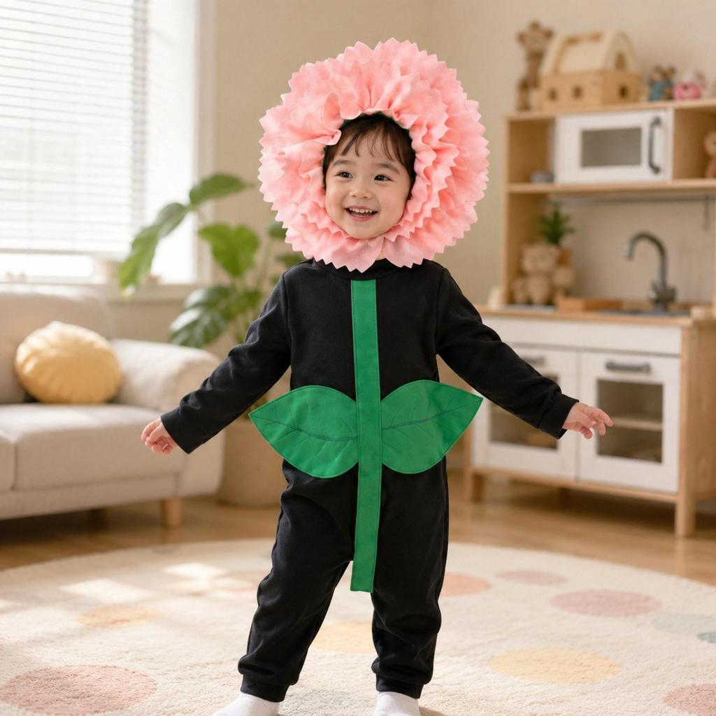 Adorable Flower Costume for Children, Halloween Theme Parties And .
