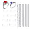 16Pcs Ring Guard Ring Sizer for Loose Rings Ring Size Adjusters for Wedding Rings 4 Style Ring Spacers Spiral Tightener
