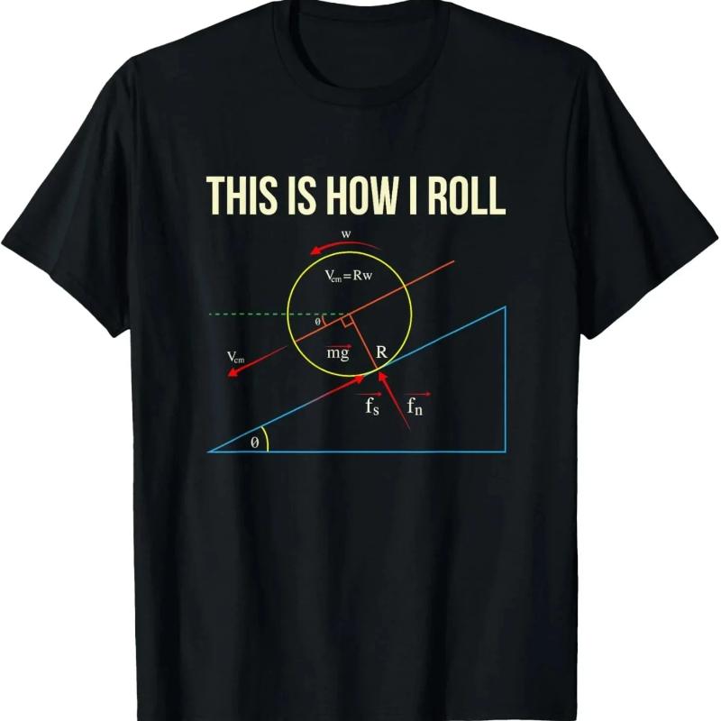 Quantum Physics String Theory Physics Student Science T-Shirt Custom Printed Graphic T Shirts Women's T Shirt Camiseta