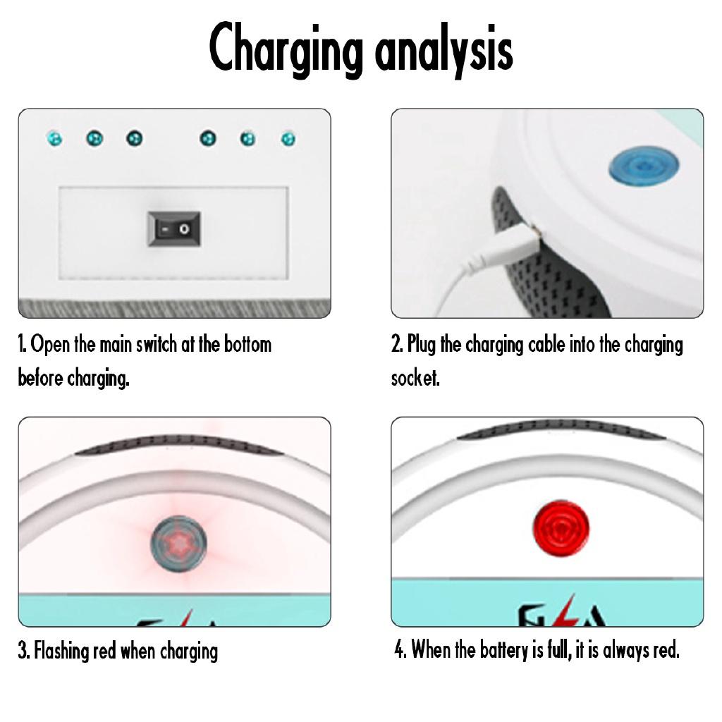 Smarter Roboter 4 in 1 3200pa USB Auto Smarter Saugroboter UV-Sterilisator Kehrmaschine Staubsauger