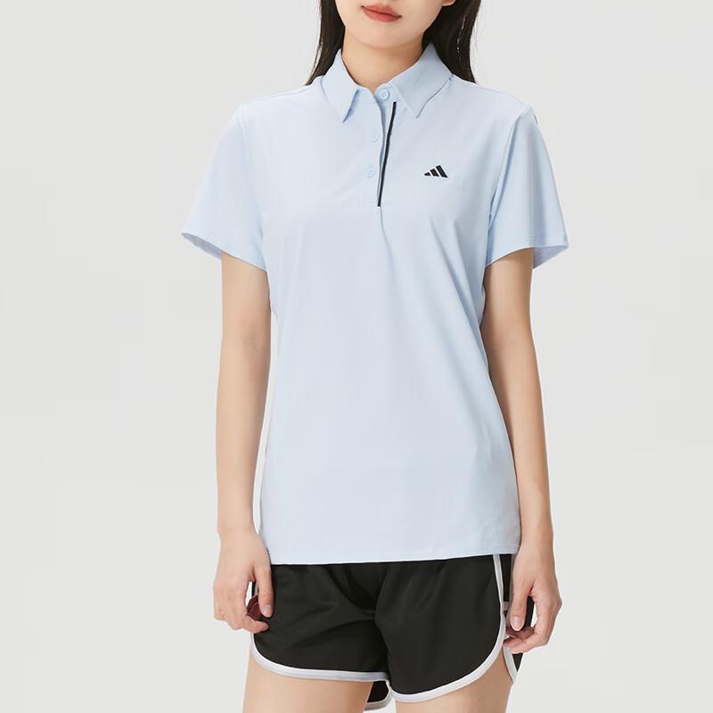 Adidas Women s Fitness Training Polo Shirt M