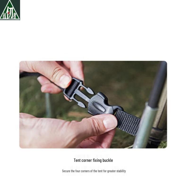 Zhanrenzhe Silver-Coated Automatic Camping Canopy Tent Large Silver-Coated Dual-Use Canopy Tent