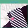 Blackwhite Slim Ultra Stripe Silicone Tpu Phone Case Cover For Iphone X Plus 8