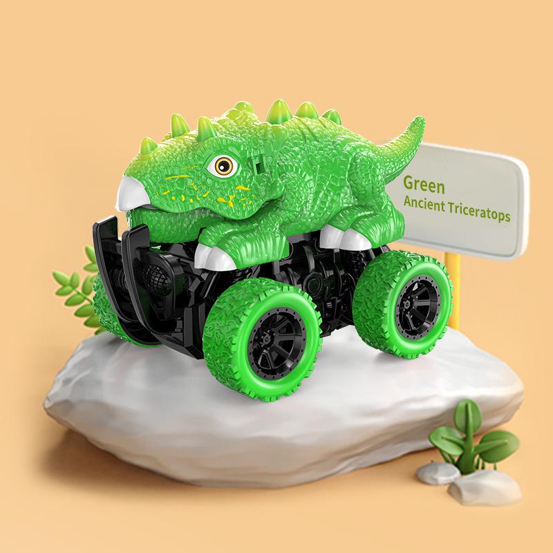 Children's Car Toy Electric Obstacle Avoidance Boy Dinosaur Toy Car with Motion Sensing Car Dinosaur Car