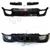Racing Style Rear Diffuser with Lights for BMW 3 Series G20/G28 (2019-2022)