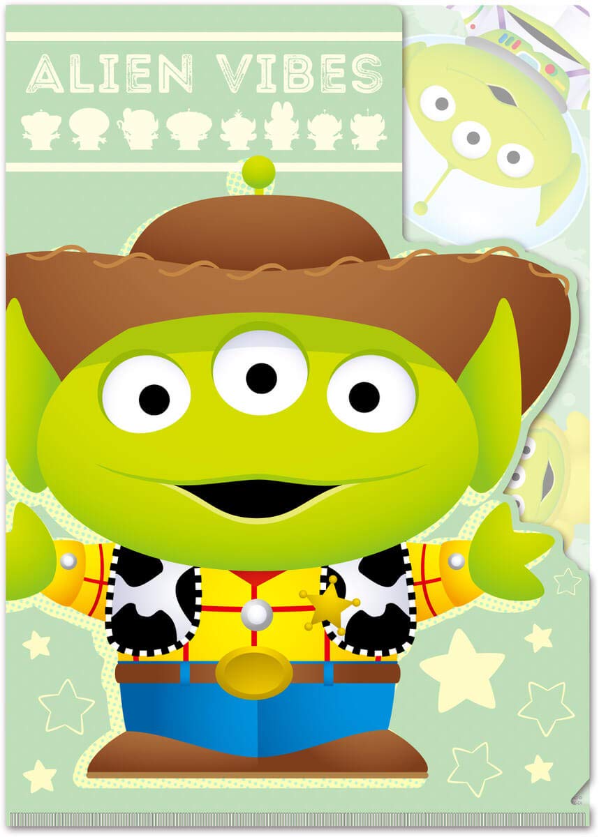 

Disney Pixar История игрушек ALIEN REMIX Вырубной прозрачный файл A & IG-3301