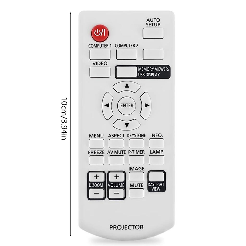 Universal Remote Control Replacement for XW2731 X3220 PT-XW3232STC BX40NT X270C Projectors Reliable Use