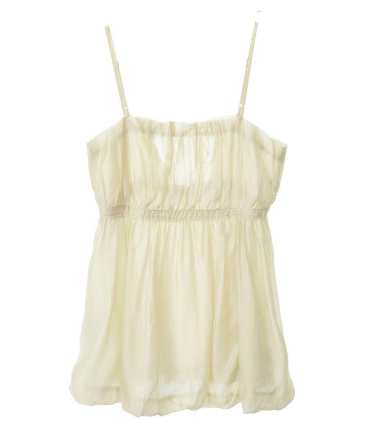 

Sweater Vest Balloon Cami Bustier for Ivory [Green Parks] Women, слоновая кость