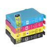 4PCS Printer Ink Cartridge Colorfast Clear Printing Large Capacity Ink Cartridge Replacement for XP 33