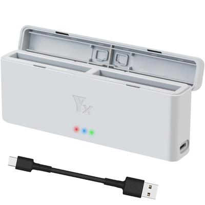 Portable Charger for X4 Camera Batteries Fast Charging Box with Overcharge Protections and Quick Charge