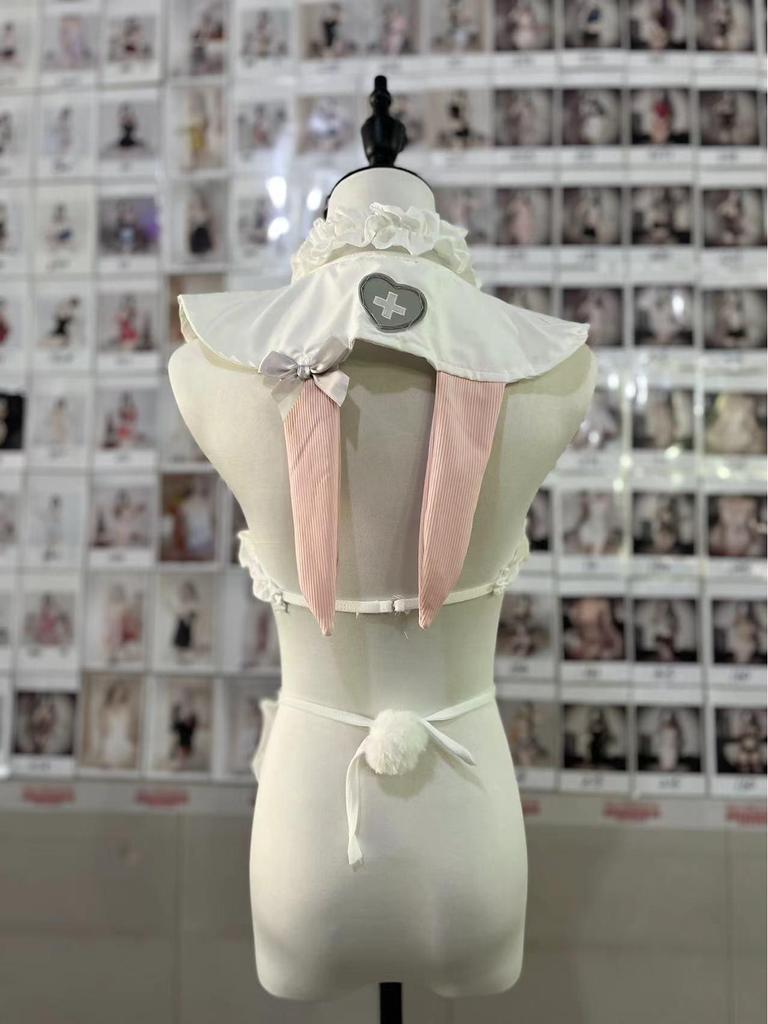 Spitzen-Dessous Dienstmädchen Cosplay Set