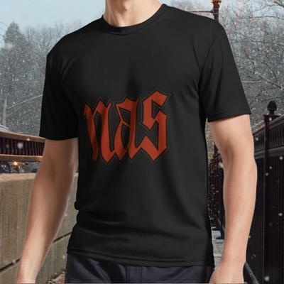 Neuer Nas 90er Rapper illmatic Logo Active Logo Herren T-Shirt lustig Größe S bis 5XL
