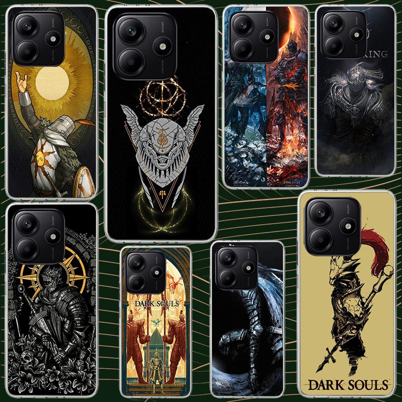 Dark Souls Game Case for Xiaomi Redmi Note 14 13 12 11 Pro Plus Phone Cover 14S 12S 11S 11E 11T 10S 10 9S 9 Silicone Funda