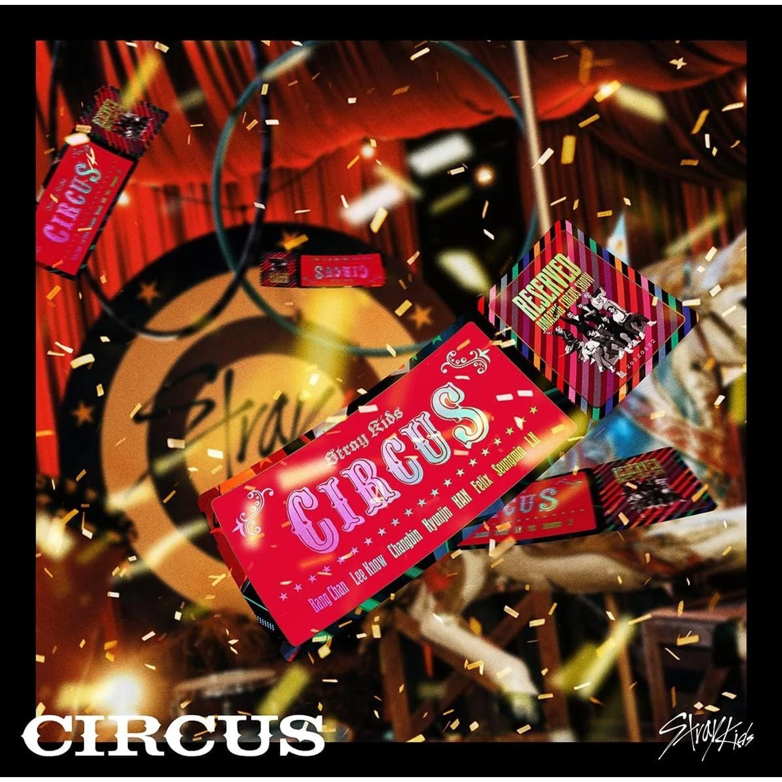 STRAY KIDS ЯПОНИЯ 2-й МИНИ-АЛЬБОМ CIRCUS ЗАПЕЧАТАННЫЙ CD СТАНДАРТНЫЙ A B версия STANDARD ver.
