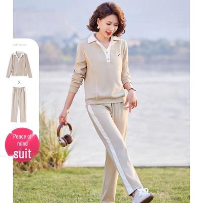 Paster Women's Color-block Sporty Two-Piece Set