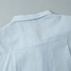 Fashion Cotton Strap Shirt for Women Spring Autumn Bandage Elegant Solid Color Slim Fit Top Commuting Casual Simple Long Sleeve Blouse Sweet Clothing