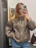 European-American Women's Single-Breasted Crew Neck Knitted Cardigan Sweater - Autumn 2025 Collection