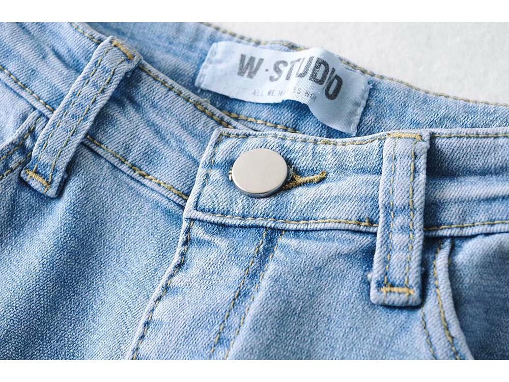 YPFF High Waist Slimming Flare Jeans – Women's Floor-Length Elastic Wide Leg Pants