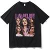 Singer Lana Del Rey Graphic Tshirt Retro Hip Hop Summer T-shirt Men Women Cotton Short Sleeve Aesthetic T Shirts Streetwear Y...