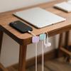 Magnetic Cord Clip, Adjustable Cord Holder Management, Adhesive Cord Organizer (6 Pack)